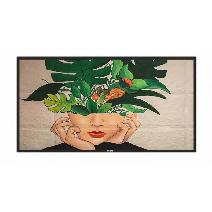 Профессиональный дисплей 65” D-Line, UHD, 24/7, альбомный / портретный режим, 500 нит, Android 8, CMND (Control and Create), WiFi, браузер HTML 5 PHILIPS 65BDL4550D/00