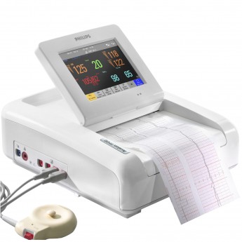 PHILIPS AVALON FM30 — ФЕТАЛЬНЫЙ МОНИТОР, Русский язык, тройной мониторинг ЧСС