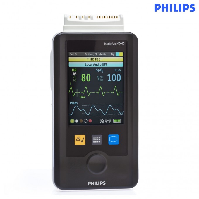 Носимое устройство беспроводного мониторинга Philips IntelliVue MX40 Непрерывный Водостойкий PHILIPS HEALTHCARE INTELLIVUE-MX40