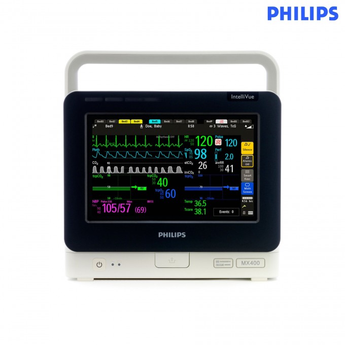Монитор пациента Philips IntelliVue MX400 сенсорный 9 дюймов PHILIPS HEALTHCARE INTELLIVUE-MX400