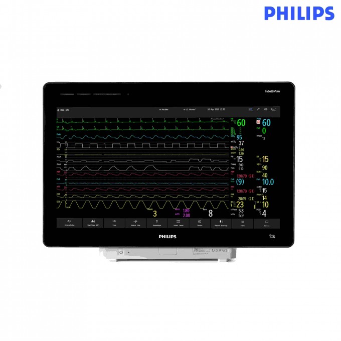 Монитор пациента Philips IntelliVue MX850 22 дюйма Сенсорный PHILIPS HEALTHCARE INTELLIVUE-MX850