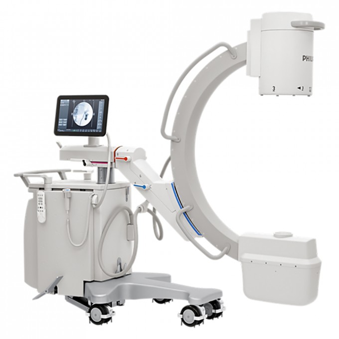 PHILIPS ZENITION 50 — МОБИЛЬНАЯ С-ДУГА С УСИЛИТЕЛЕМ ИЗОБРАЖЕНИЯ, ЭОП 23 см, 15 кВт ZENITION-50